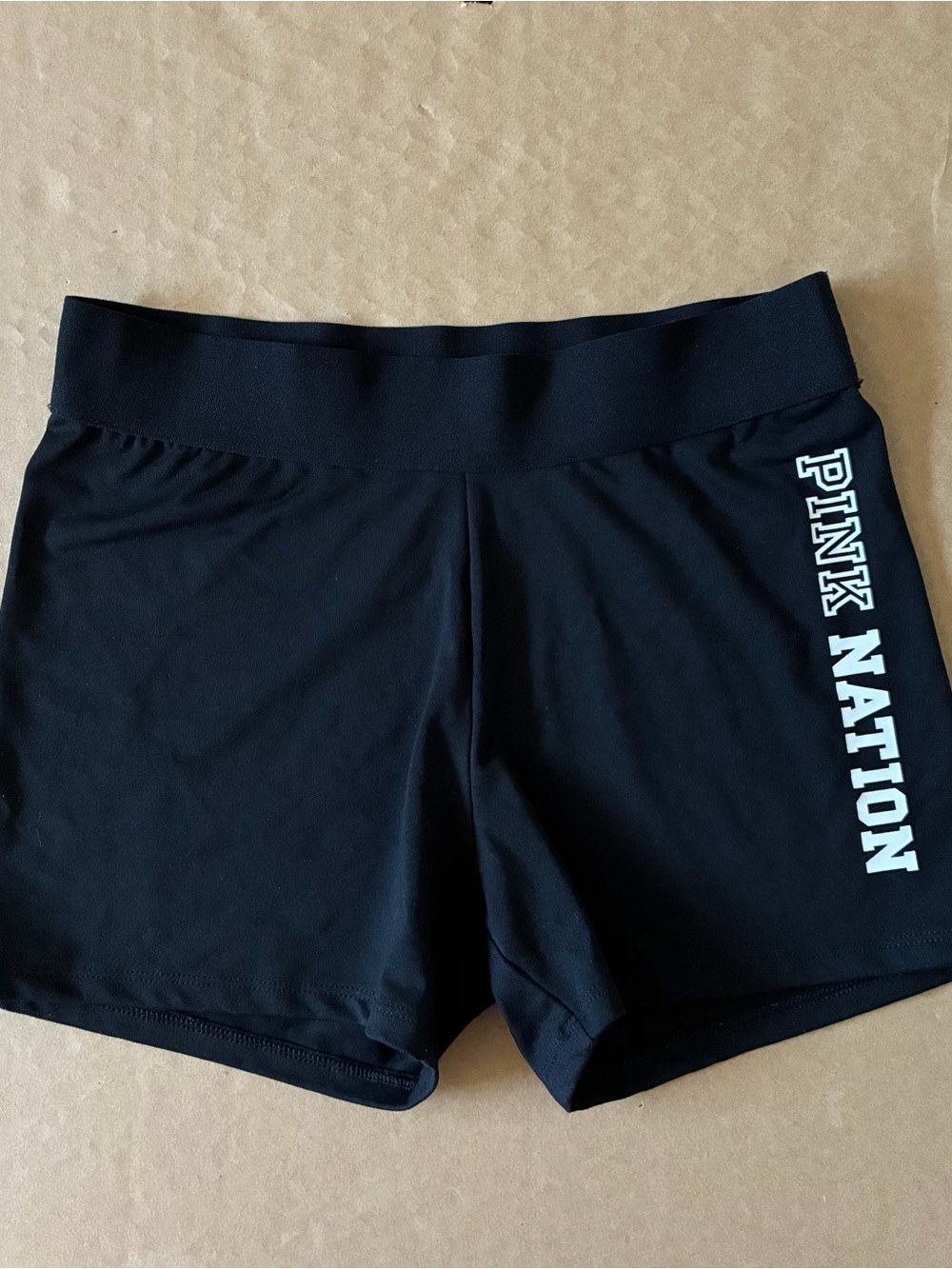 Y2K PINK Victoria's Secret Ultimate Yoga Shorts Mid 2000s Mcbling Activewear Gym